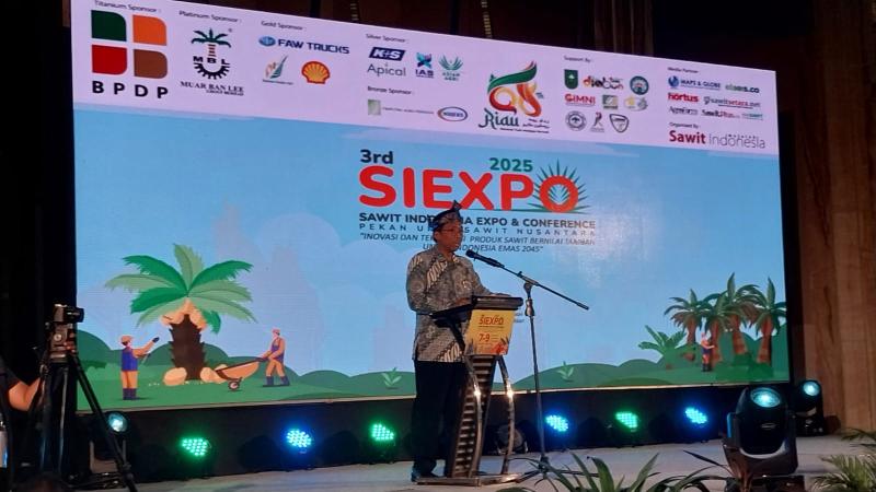 Pameran SIEXPO 2025 Resmi Dibuka, Sawit Didorong Jadi Pilar Indonesia Emas 2045